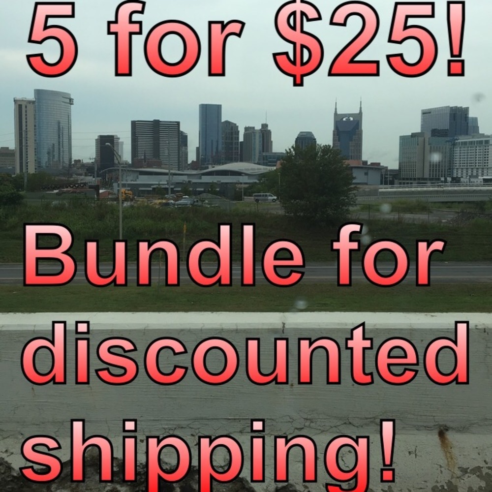 5 for $25!!
